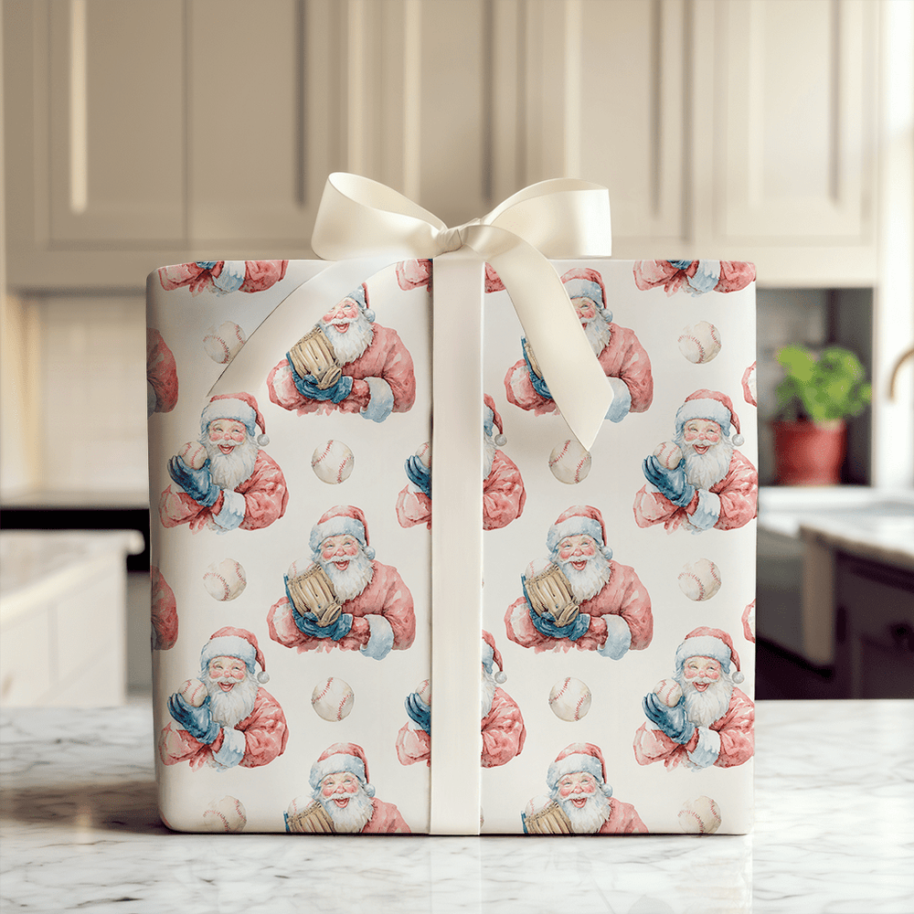 Pitchin’ Presents - Wrapping Paper - Aspen & Arlo