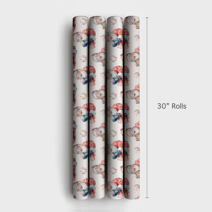 Pitchin’ Presents - Wrapping Paper - Aspen & Arlo