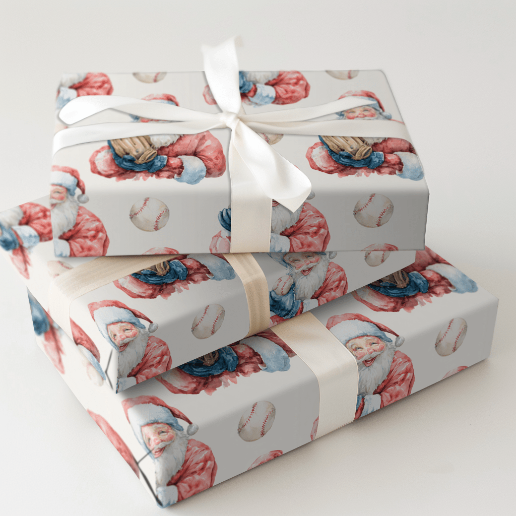 Pitchin’ Presents - Wrapping Paper - Aspen & Arlo