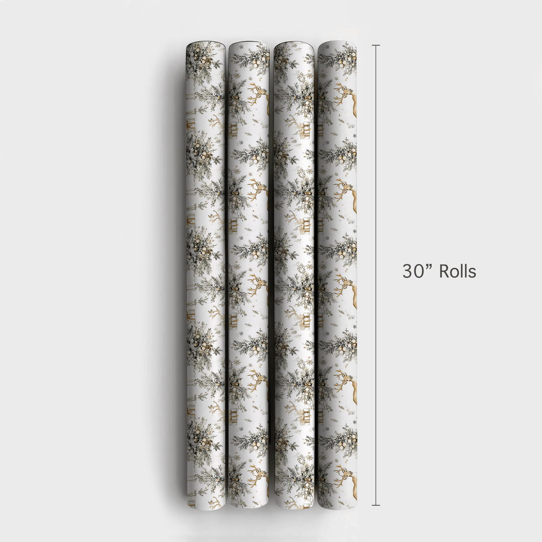 Gold Hoofs - Wrapping Paper - Aspen & Arlo