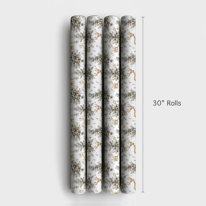 Gold Hoofs - Wrapping Paper - Aspen & Arlo