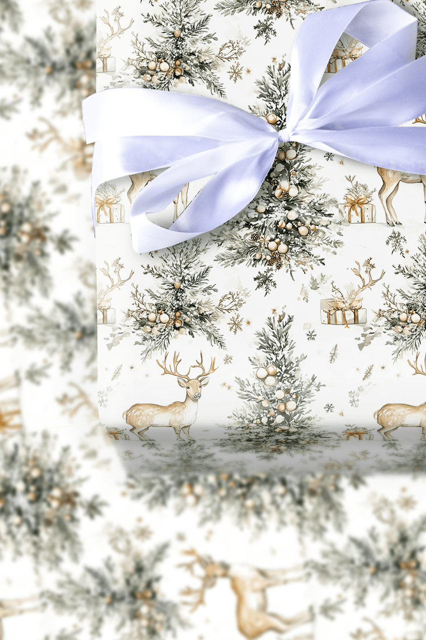 Gold Hoofs - Wrapping Paper - Aspen & Arlo