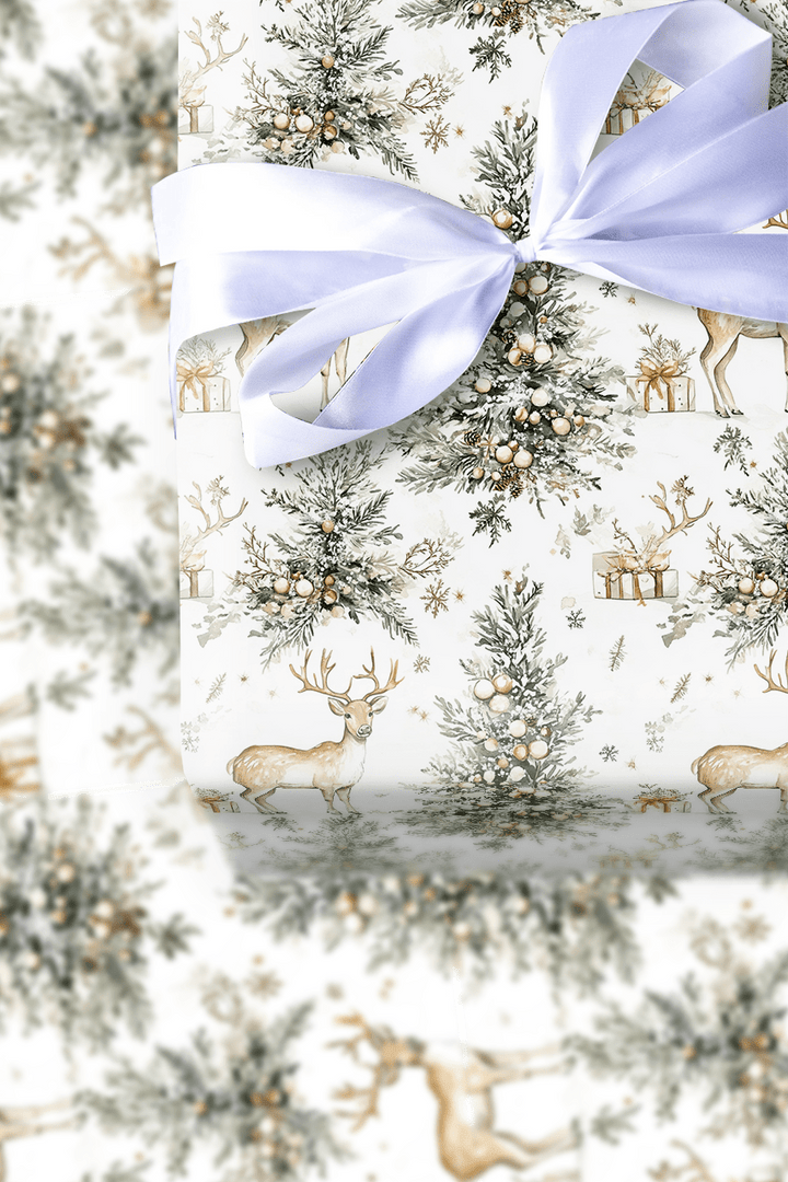 Gold Hoofs - Wrapping Paper - Aspen & Arlo