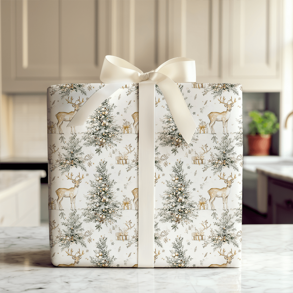 Gold Hoofs - Wrapping Paper - Aspen & Arlo