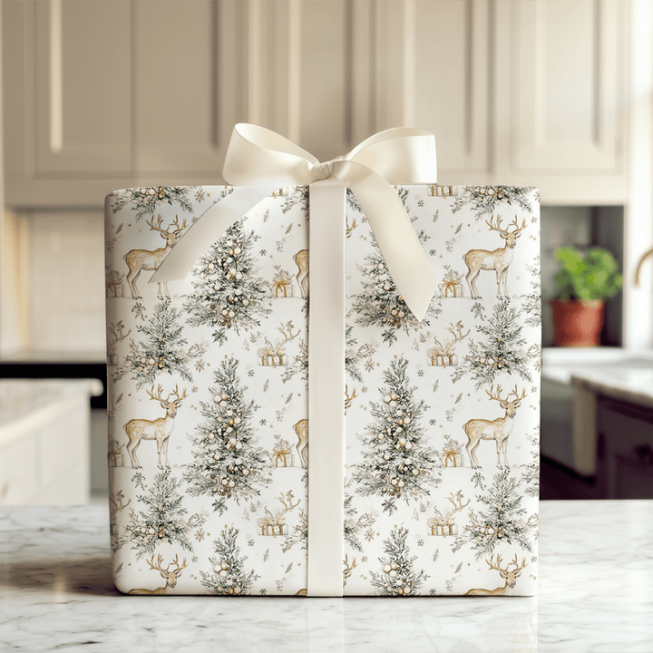 Gold Hoofs - Wrapping Paper - Aspen & Arlo
