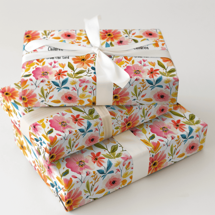 Psalm 127 - Wrapping Paper - Aspen & Arlo