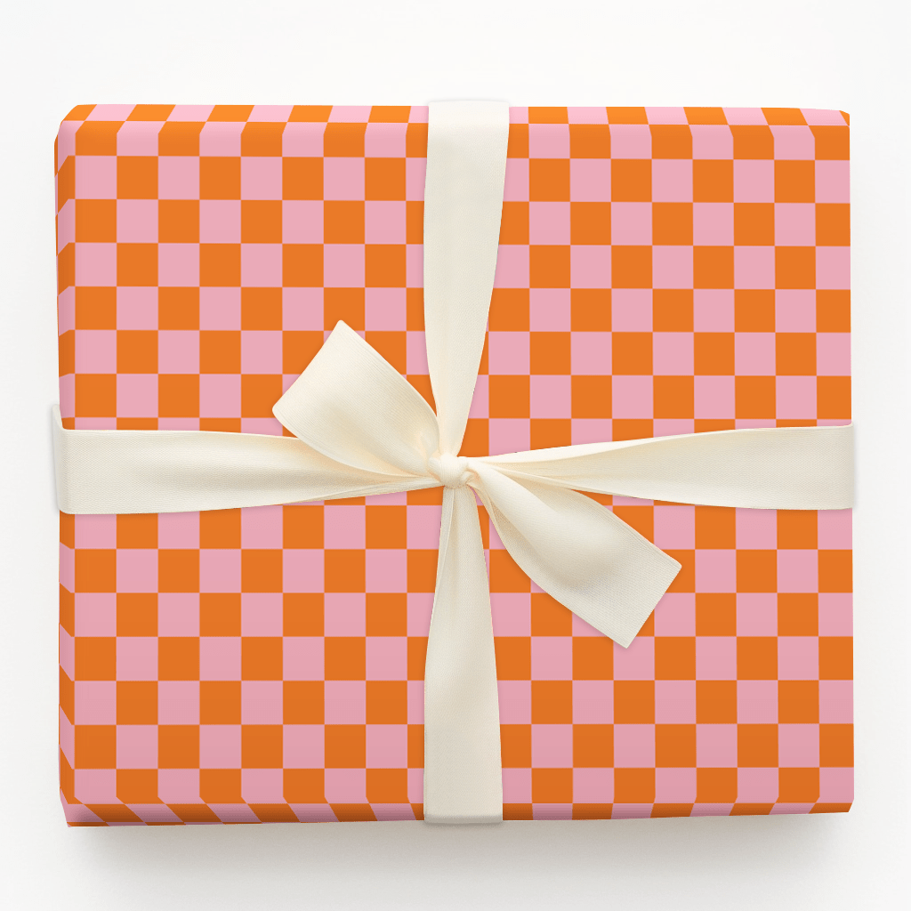 Bos Checked - Wrapping Paper - Aspen & Arlo