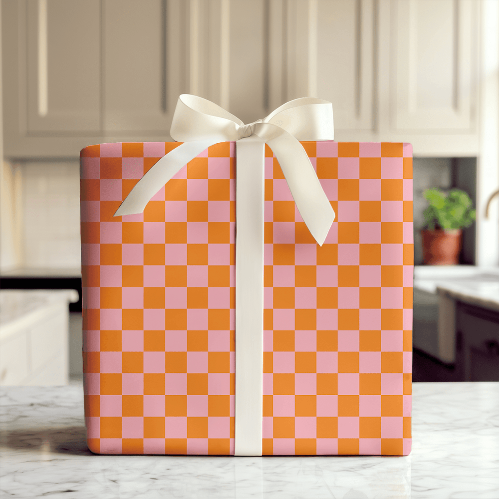 Bos Checked - Wrapping Paper - Aspen & Arlo