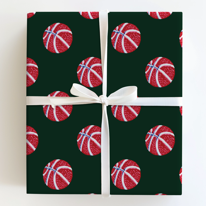 Cherry Red Basketball