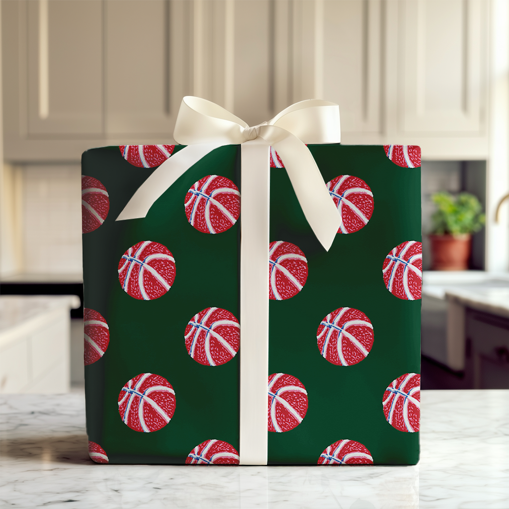 Cherry Red Basketball