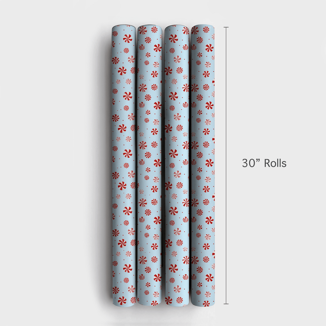 Peppermint Pop - Wrapping Paper - Aspen & Arlo