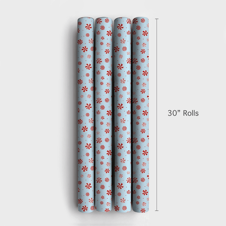 Peppermint Pop - Wrapping Paper - Aspen & Arlo