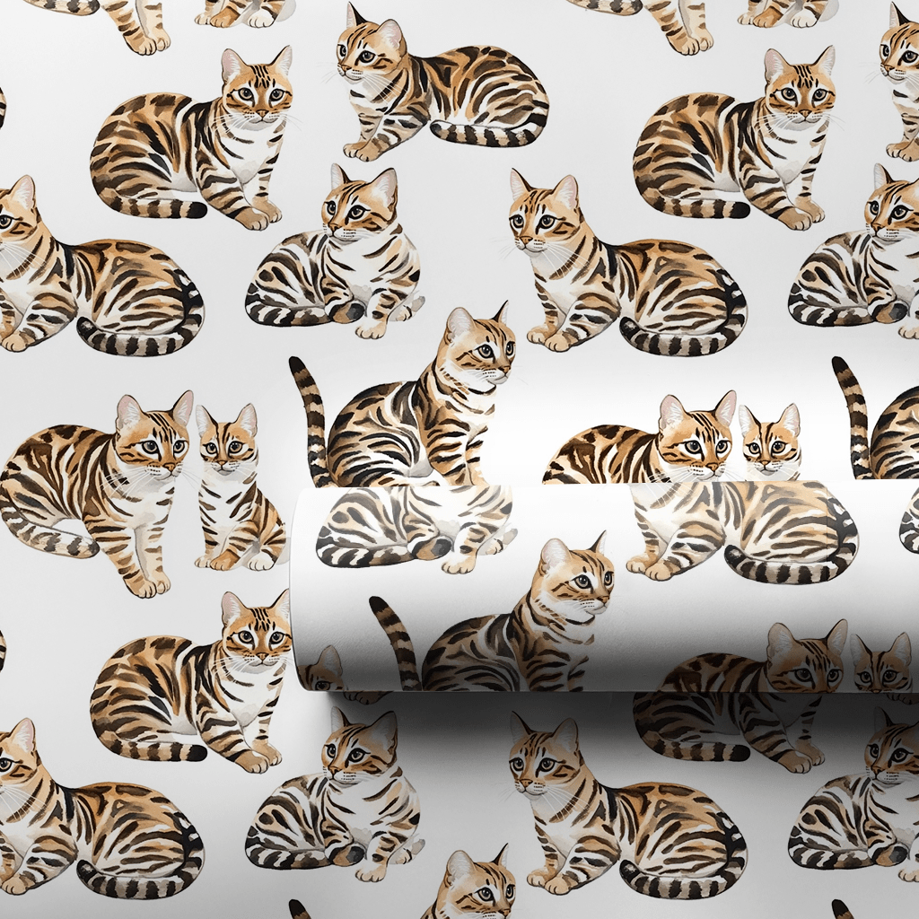 Quincy Bengal - Wrapping Paper - Aspen & Arlo