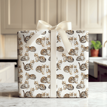 Quincy Bengal - Wrapping Paper - Aspen & Arlo