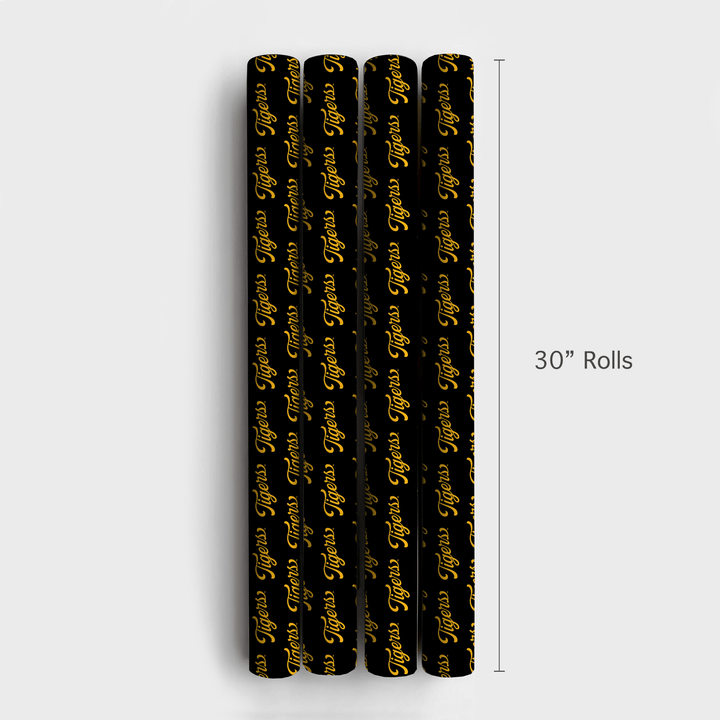 Tiger Script - Wrapping Paper - Aspen & Arlo