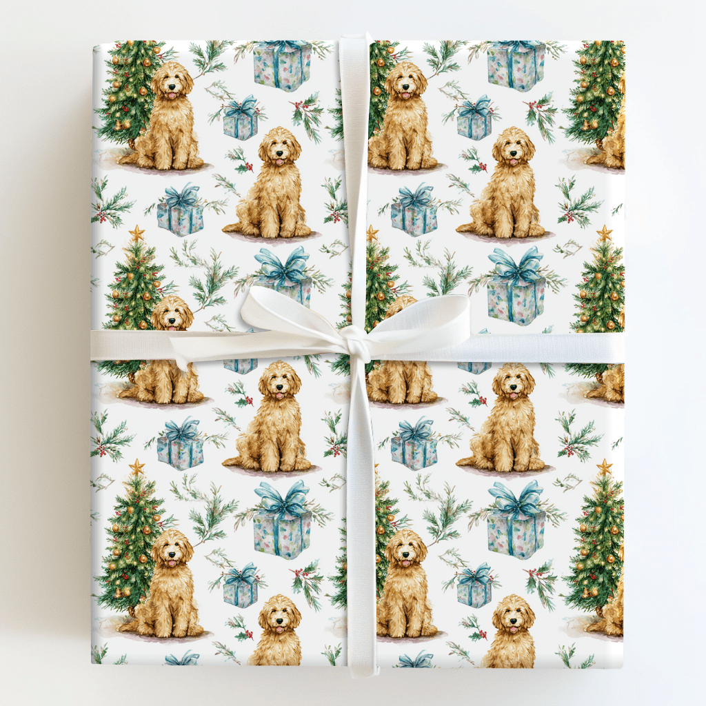Under the Tree with Doodle - Wrapping Paper - Aspen & Arlo
