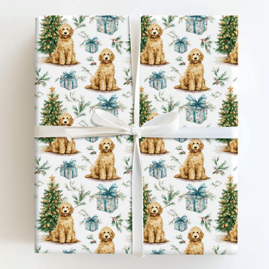 Under the Tree with Doodle - Wrapping Paper - Aspen & Arlo