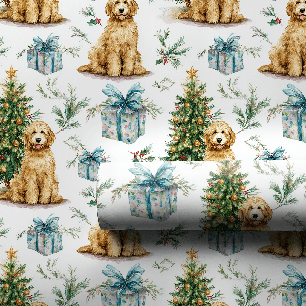 Under the Tree with Doodle - Wrapping Paper - Aspen & Arlo