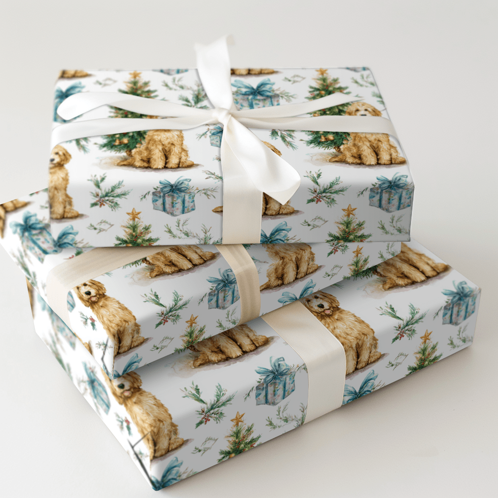 Under the Tree with Doodle - Wrapping Paper - Aspen & Arlo