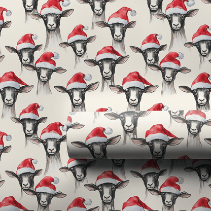 Yule Goat - Wrapping Paper - Aspen & Arlo