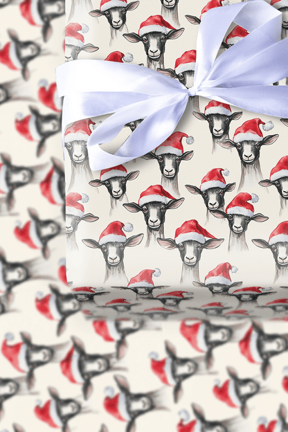 Yule Goat - Wrapping Paper - Aspen & Arlo
