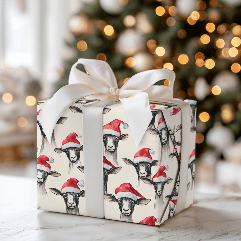 Yule Goat - Wrapping Paper - Aspen & Arlo