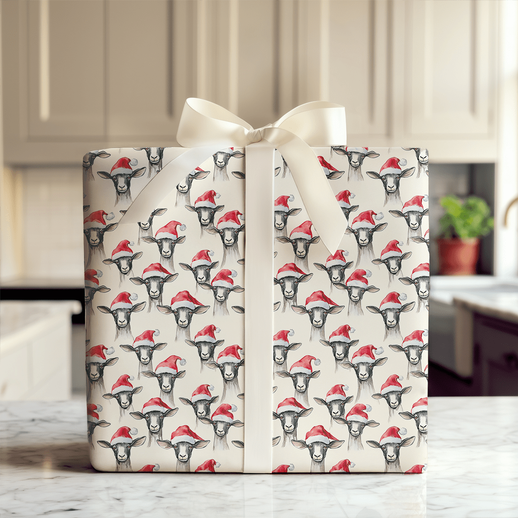 Yule Goat - Wrapping Paper - Aspen & Arlo