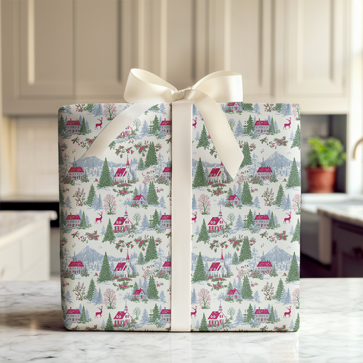 Winter City Toile