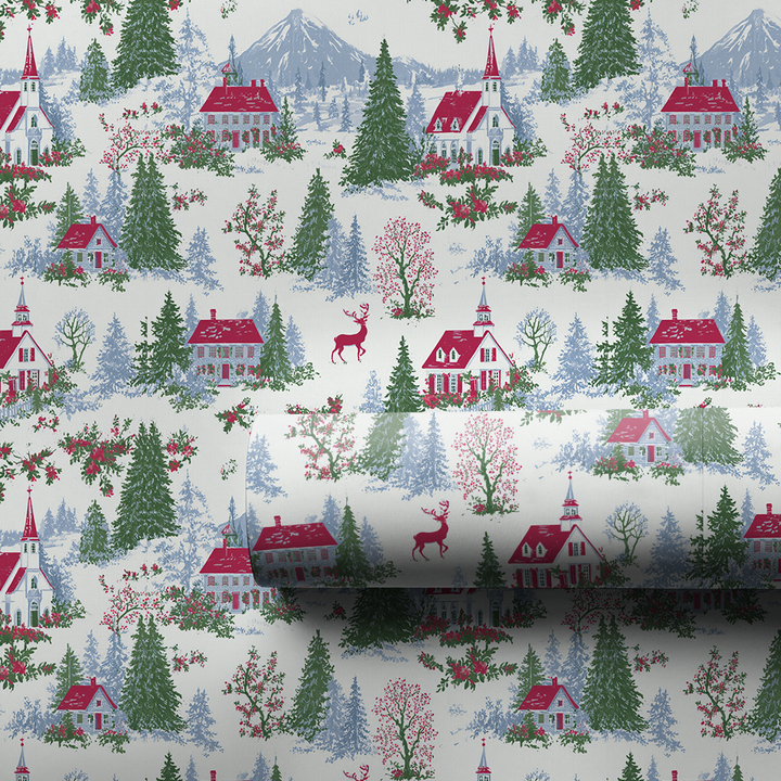 Winter City Toile