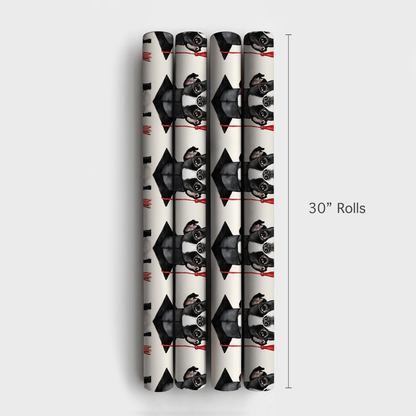 Boston Terrier Graduate - Wrapping Paper - Aspen & Arlo