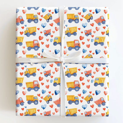 Truckloads of Love - Wrapping Paper - Aspen & Arlo