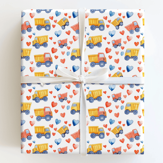 Truckloads of Love - Wrapping Paper - Aspen & Arlo
