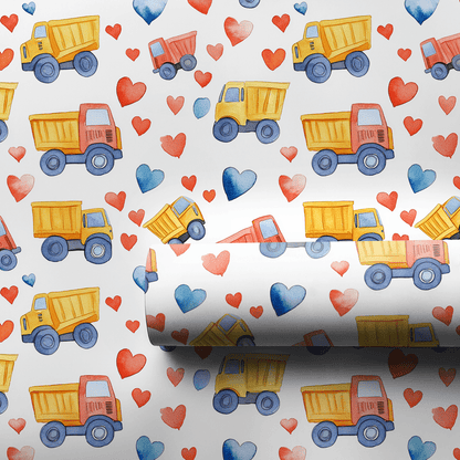 Truckloads of Love - Wrapping Paper - Aspen & Arlo