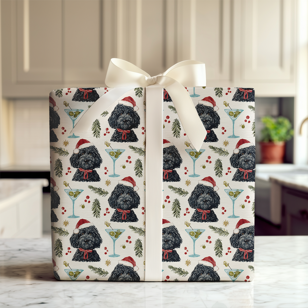 Cheers to the Black Goldendoodles
