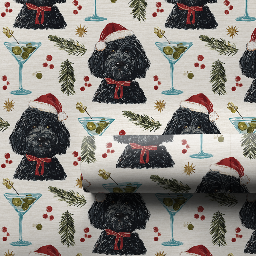 Cheers to the Black Goldendoodles
