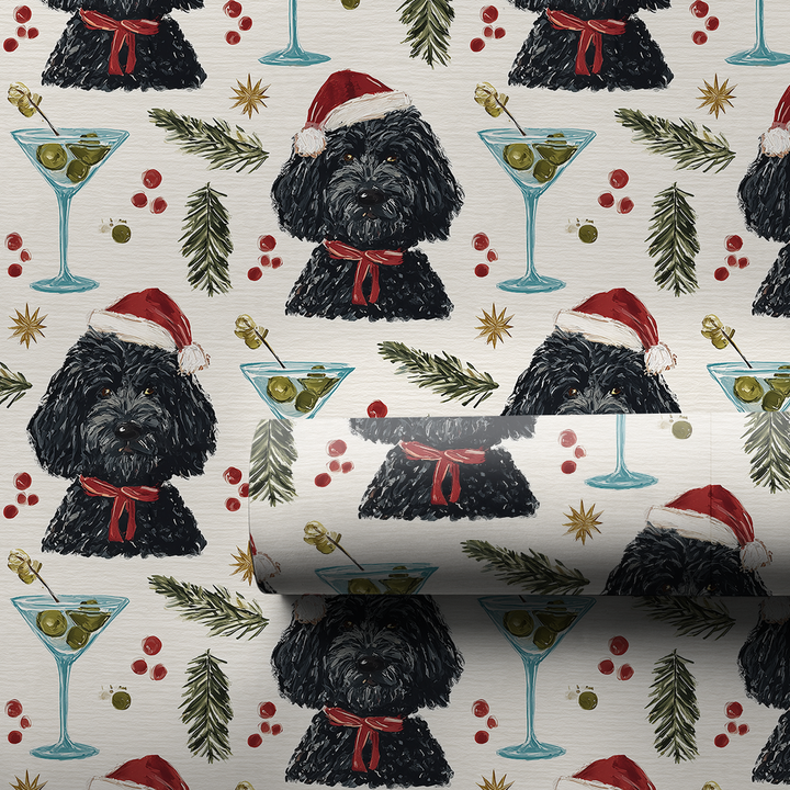 Cheers to the Black Goldendoodles
