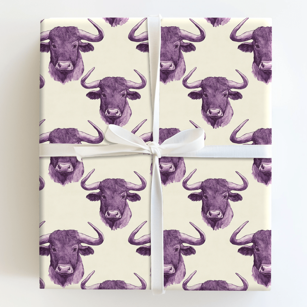 Fierce Violet - Wrapping Paper - Aspen & Arlo