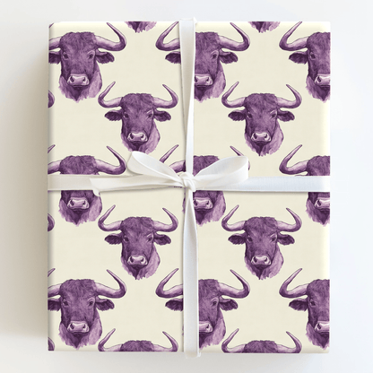 Fierce Violet - Wrapping Paper - Aspen & Arlo