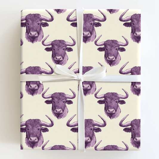 Fierce Violet - Wrapping Paper - Aspen & Arlo