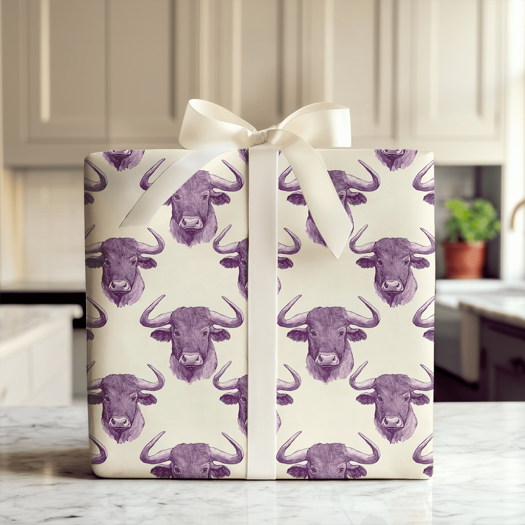Fierce Violet - Wrapping Paper - Aspen & Arlo