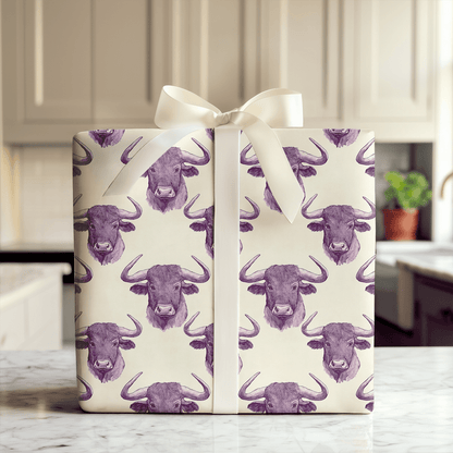 Fierce Violet - Wrapping Paper - Aspen & Arlo