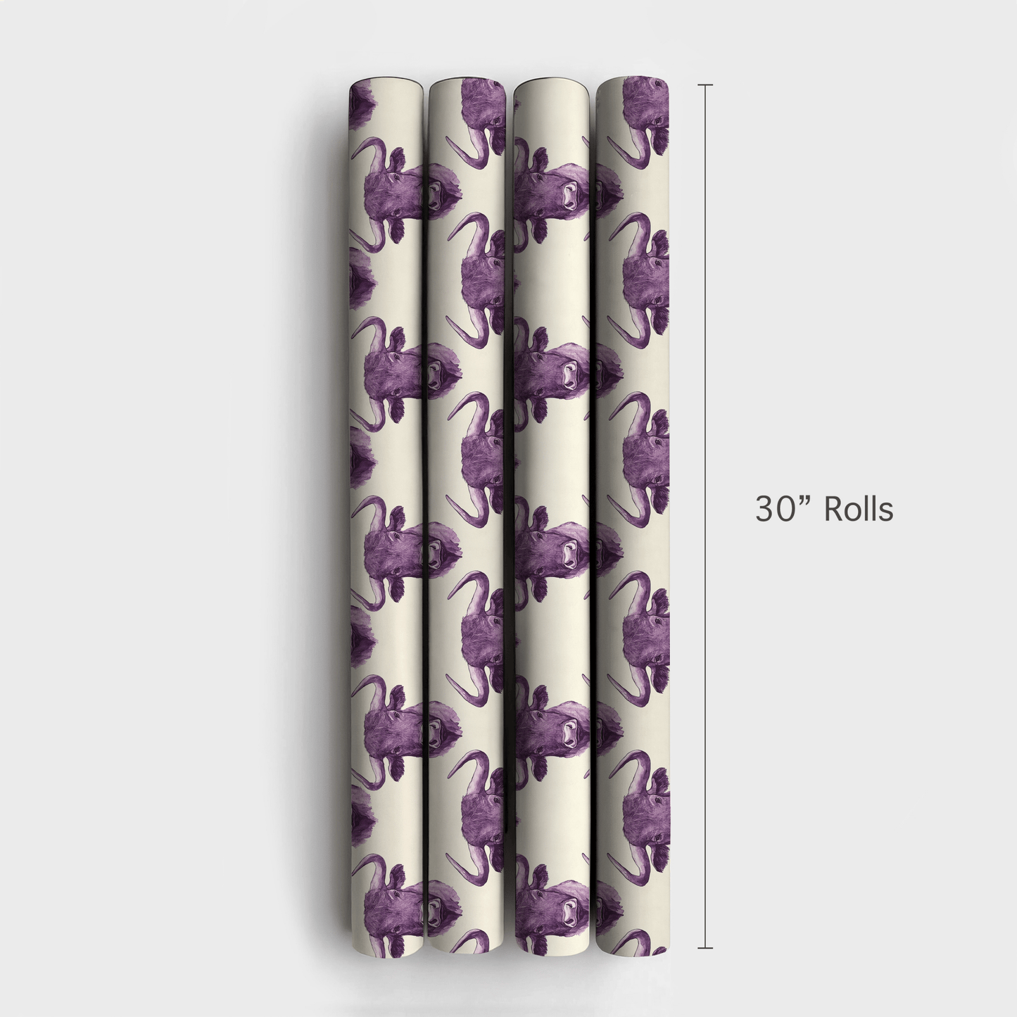 Fierce Violet - Wrapping Paper - Aspen & Arlo