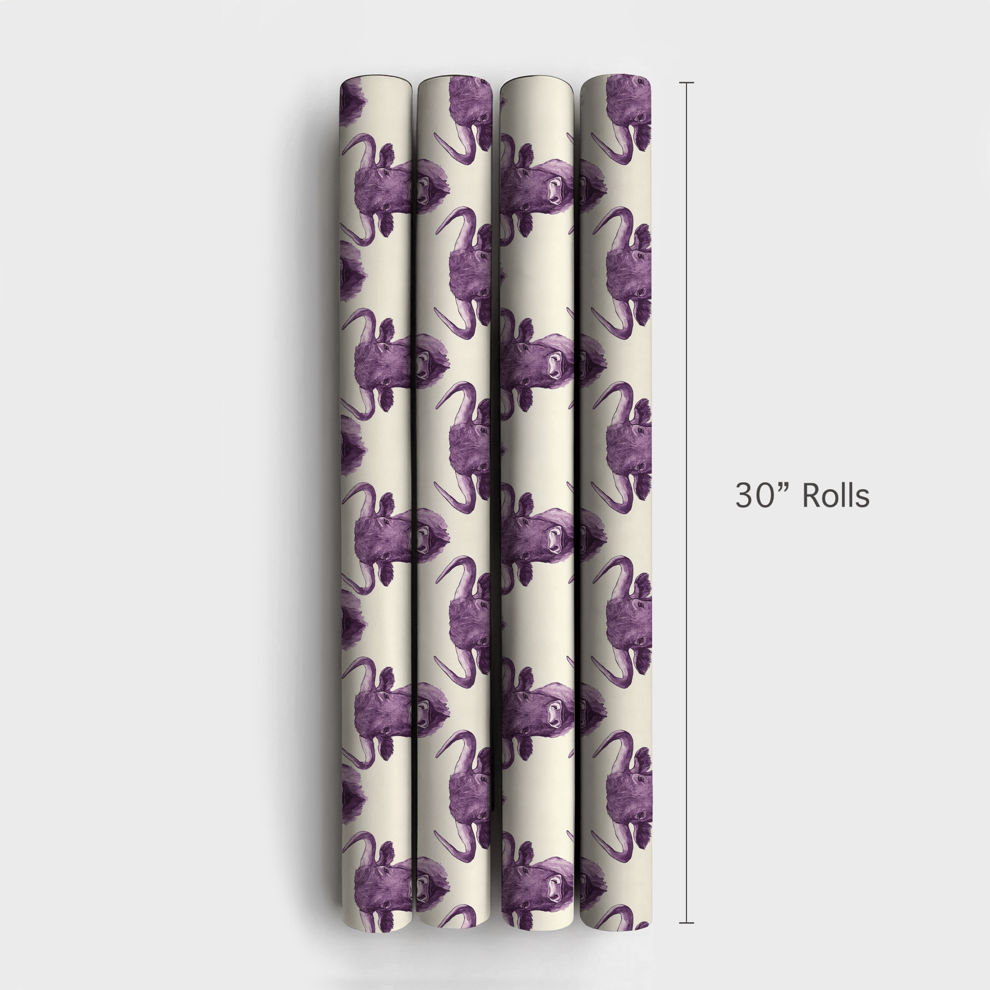 Fierce Violet - Wrapping Paper - Aspen & Arlo