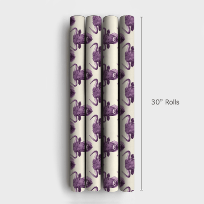 Fierce Violet - Wrapping Paper - Aspen & Arlo