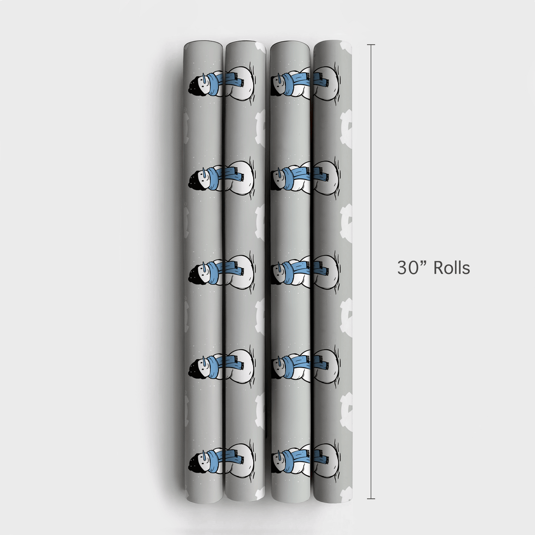 Carolina Snowman - Wrapping Paper - Aspen & Arlo