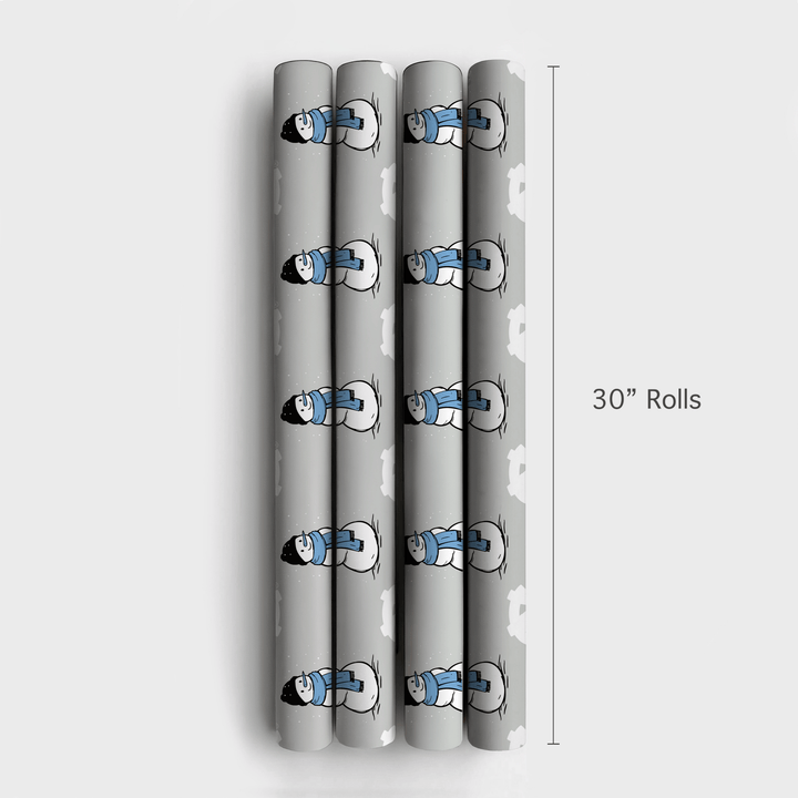Carolina Snowman - Wrapping Paper - Aspen & Arlo