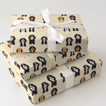 Ruff Sit - Wrapping Paper - Aspen & Arlo