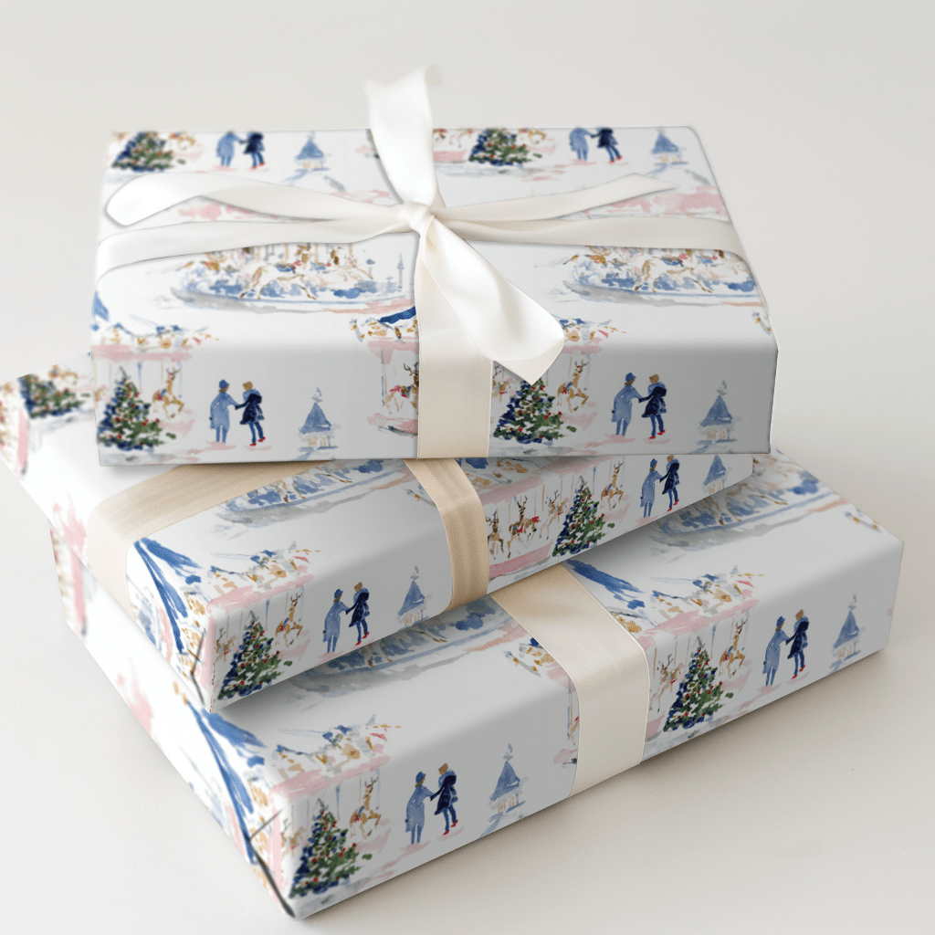 Winter Whirl - Wrapping Paper - Aspen & Arlo