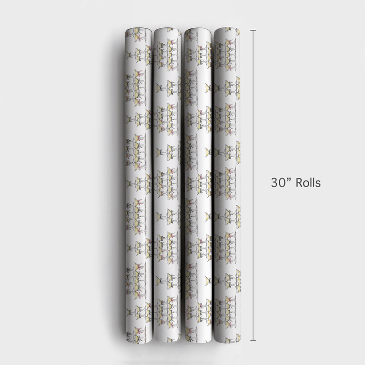 Champagne Christmas - Wrapping Paper - Aspen & Arlo