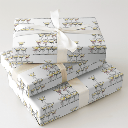 Champagne Christmas - Wrapping Paper - Aspen & Arlo